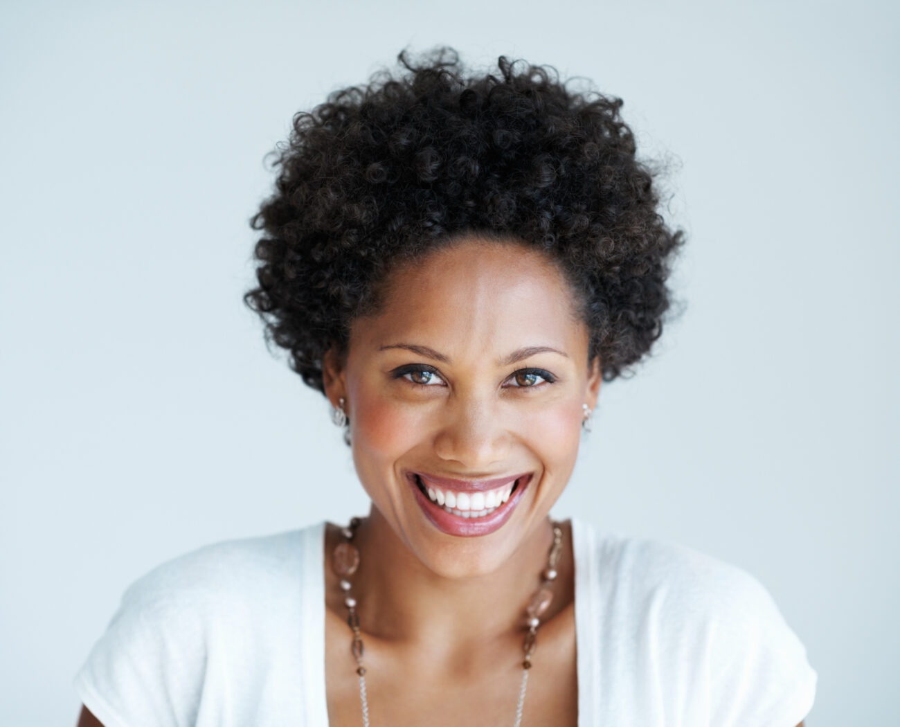 woman with beautiful smile